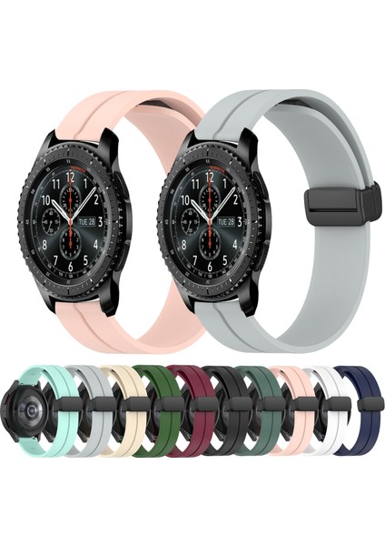 Samsung Gear S3 Frontier Gri Için Silikon Watch Band (Yurt Dışından) fırsatları