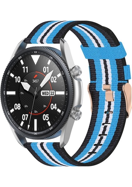 Galaxy Watch 3 45MM Siyah Gök Mavisi Kayışı (Yurt Dışından)