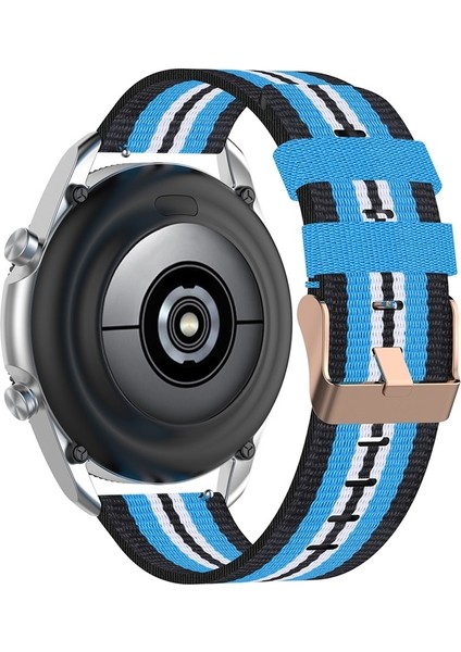 Galaxy Watch 3 45MM Siyah Gök Mavisi Kayışı (Yurt Dışından)