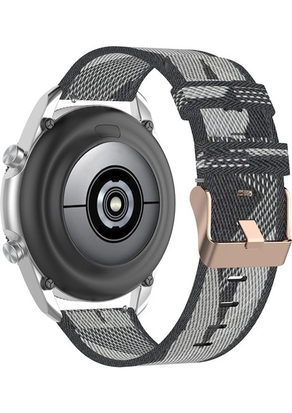 Galaxy Watch 3 45MM Gri Için Kayış (Yurt Dışından)