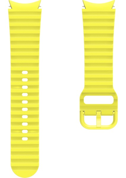 Samsung Galaxy Watch 5/5 Pro Sarı Için Silikon Watch Band (Yurt Dışından) fırsatları