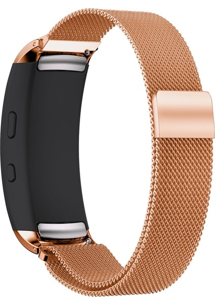 Galaxy Gear Fit 2 ve R360 Pembe Altın Için (Yurt Dışından)