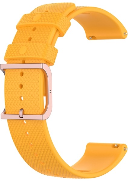 Samsung Galaxy Watch3 45MM / Galaxy Watch 46MM Sarı Için Kordonlu Saat (Yurt Dışından)
