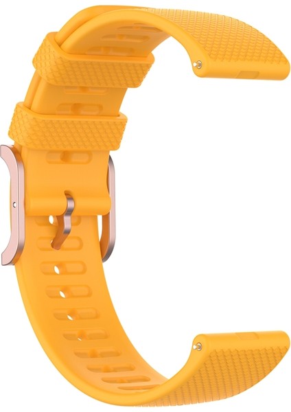Samsung Galaxy Watch3 45MM / Galaxy Watch 46MM Sarı Için Kordonlu Saat (Yurt Dışından)