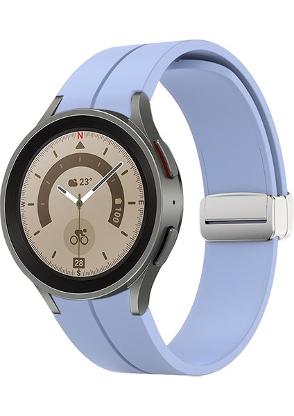 Watch Band Için Samsung Galaxy Watch5 40&44MM / Pro 45MM Açık Mor (Yurt Dışından)