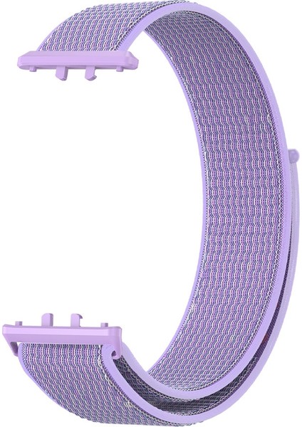 Samsung Galaxy Fit 3 Mor Için Dokuma Naylon Döngü Askısı (Yurt Dışından)