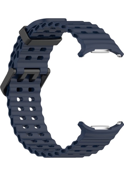 Samsung Galaxy Watch 7 Ultra Silikon Saat Kordonu Koyu Mavi (Yurt Dışından)