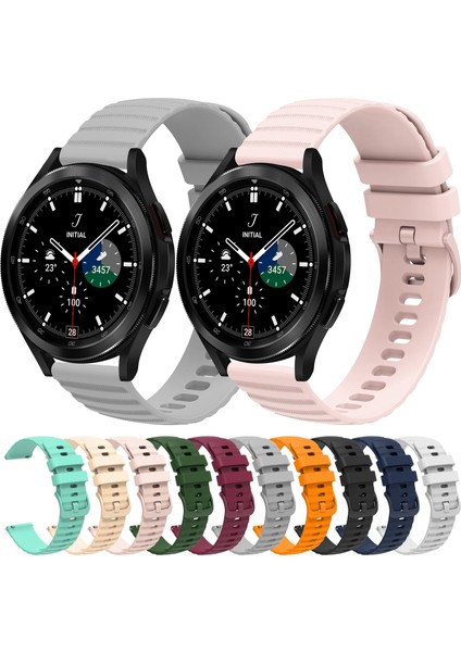Samsung Galaxy Watch 4 Clic 42MM Lacivert Için Silikon Watch Band (Yurt Dışından) modelleri