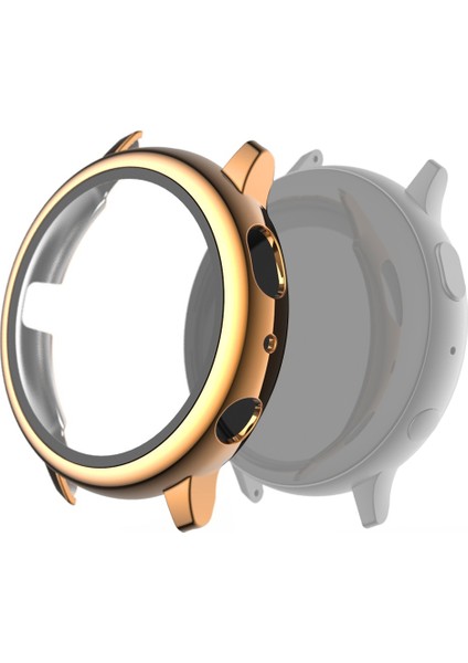 Samsung Galaxy Watch Active 2 40MM Pembe Altın Için Gl Filmli Kılıf (Yurt Dışından)