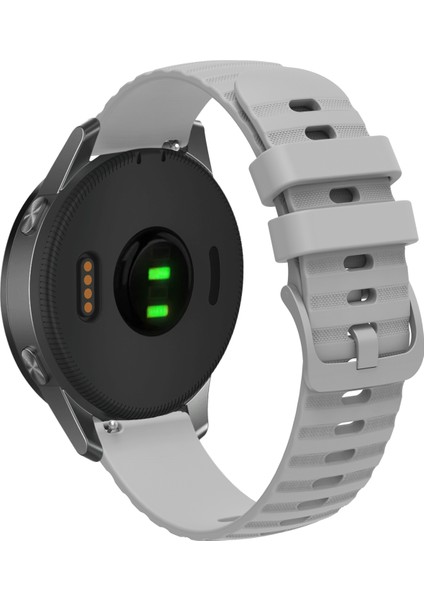 Samsung Galaxy Watch5 / 5 Pro Gri Için Silikon Kayış (Yurt Dışından)