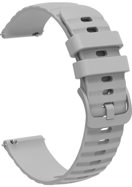 Samsung Galaxy Watch5 / 5 Pro Gri Için Silikon Kayış (Yurt Dışından)