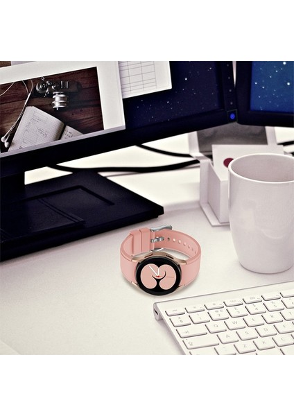 Samsung Galaxy Watch 5 Pro 45MM Pembe Için Silikon Watch Band (Yurt Dışından) modelleri
