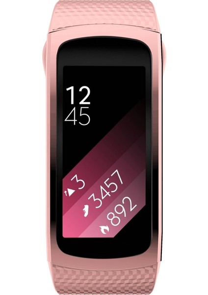 Samsung Gear Fit2 Pro Silikon Kordonlu Saat Için, Boyut: S Pembe (Yurt Dışından) modelleri