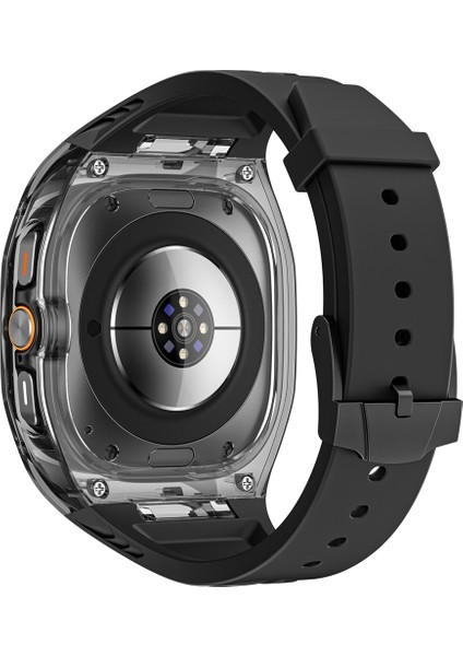 Samsung Galaxy Watch Ultra 47MM Siyah Şeffaf Siyah Için Pc Hibrit Tpu Kılıf Askısı (Yurt Dışından) fiyatları