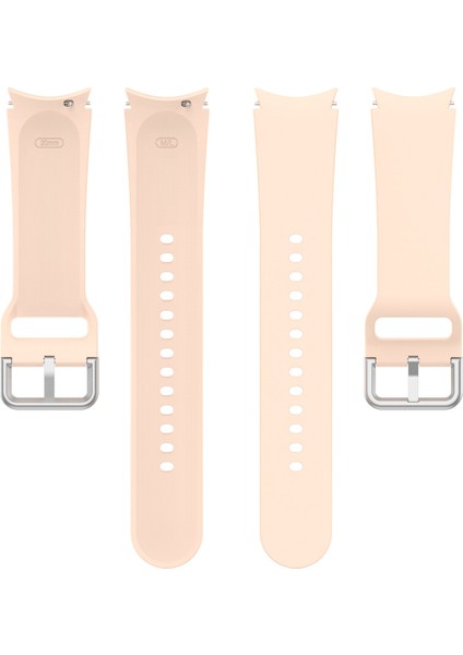 Samsung Galaxy Watch 5 44MM Açık Pembe Için Silikon Watch Band (Yurt Dışından) fiyatları