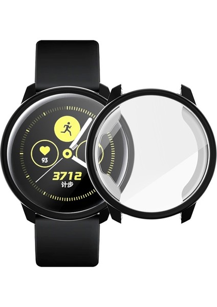 Samsung Aktif Izle Tam Kapsama Tpu Koruyucu Kılıf Siyah Için (Yurt Dışından)