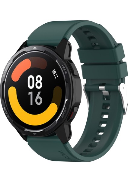 Samsung Galaxy Watch Active2 Için Saat Kayışı 40MM/44MM 20MM Koyu Yeşil (Yurt Dışından)