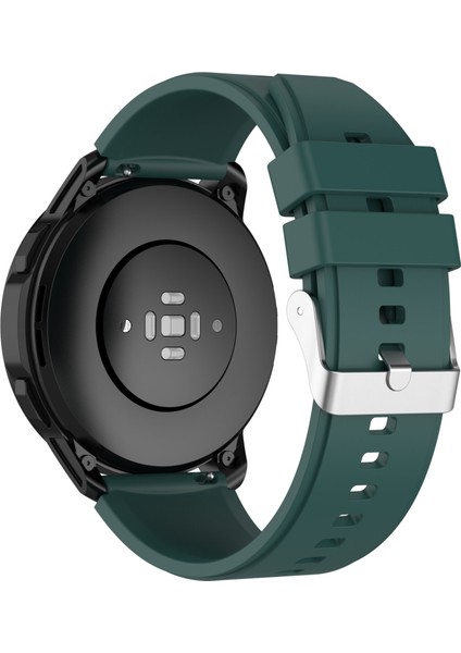 Samsung Galaxy Watch Active2 Için Saat Kayışı 40MM/44MM 20MM Koyu Yeşil (Yurt Dışından)