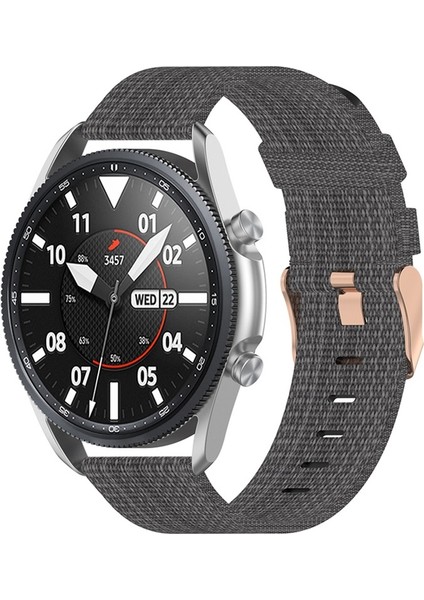 Galaxy Watch 3 41MM Koyu Gri Için Kayış (Yurt Dışından)