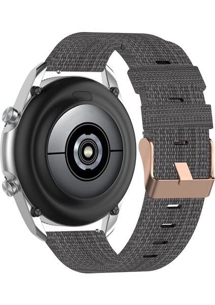 Galaxy Watch 3 41MM Koyu Gri Için Kayış (Yurt Dışından)