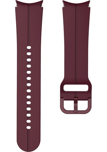 Samsung Galaxy Watch 5 40MM / 44MM Şarap Kırmızısı Için Silikon Watch Band (Yurt Dışından) fiyatları
