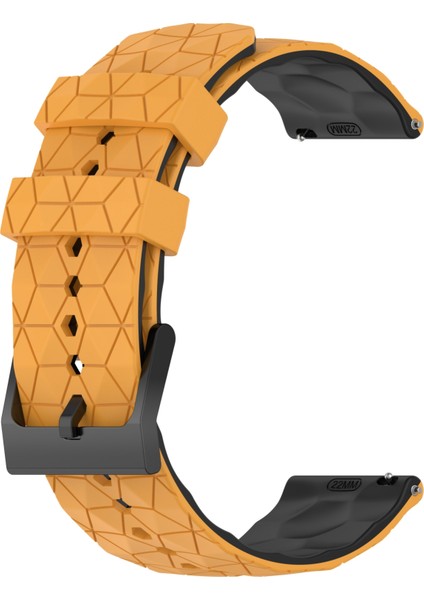 Samsung Galaxy Watch 5 Pro 45MM Sarı+Siyah Için Silikon Kayış (Yurt Dışından) modelleri