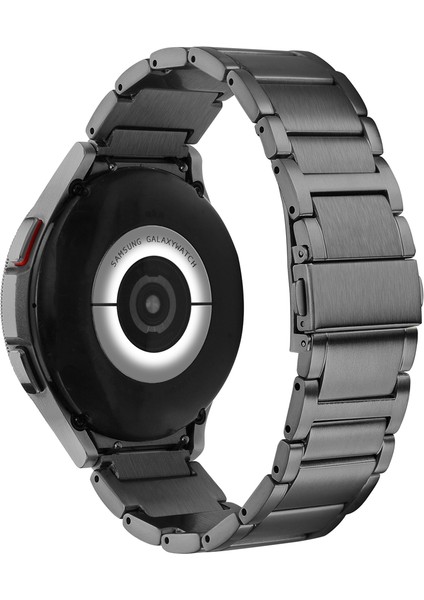 Samsung Galaxy Watch5 / Watch5 Pro / Watch4 / Watch4 Klasik Gri Için Zihinsel Kayış (Yurt Dışından)