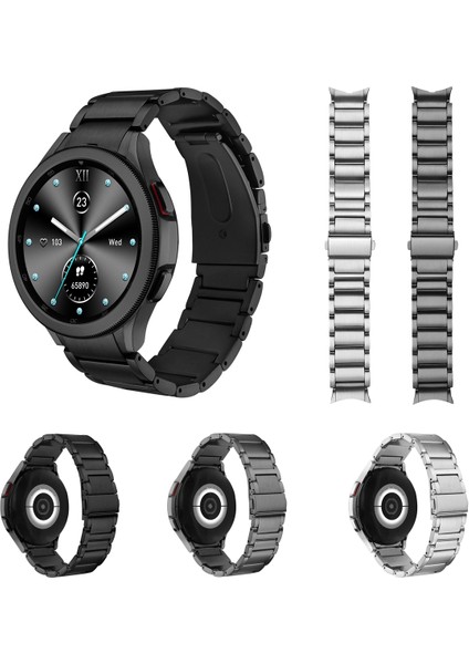 Samsung Galaxy Watch5 / Watch5 Pro / Watch4 / Watch4 Klasik Gri Için Zihinsel Kayış (Yurt Dışından)
