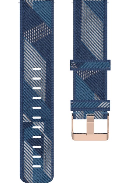 Samsung Galaxy Watch 4 44MM Mavi Için Naylon Dokuma Watch Band (Yurt Dışından) modelleri
