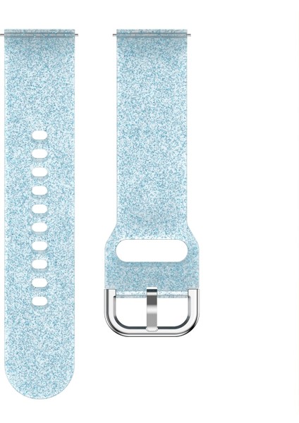 Samsung Galaxy Watch4 40/44MM Mavi Parıltılı Silikon Kayış (Yurt Dışından) fırsatları