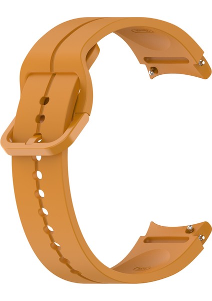 Samsung Galaxy Watch 6/6 Klasik Sarı Için Silikon Watch Band (Yurt Dışından) modelleri