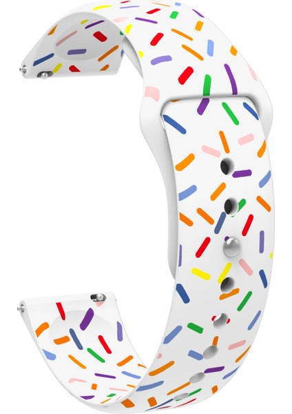 Samsung Galaxy Watch 3 41MM Beyaz Için Silikon Toka Askısı (Yurt Dışından) fiyatları