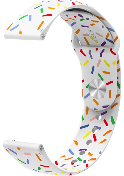 Samsung Galaxy Watch 3 41MM Beyaz Için Silikon Toka Askısı (Yurt Dışından) modelleri