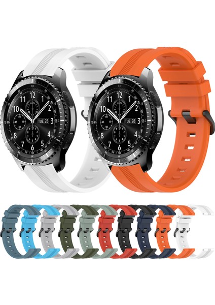 Samsung Gear S3 Frontier Lacivert Için Silikon Watch Band (Yurt Dışından) fırsatları