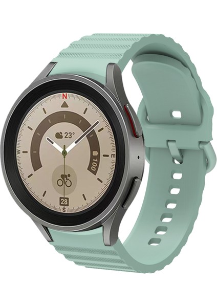 Samsung Galaxy Watch 4 Açık Yeşil Için Silikon Watch Band (Yurt Dışından)