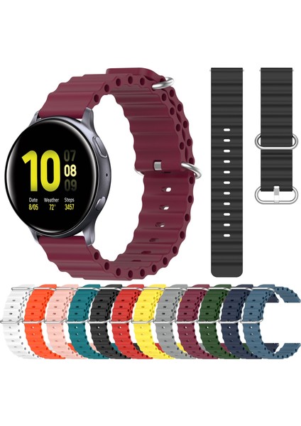 Samsung Galaxy Watch Active 2 44MM Beyaz Için Silikon Watch Band (Yurt Dışından) fırsatları