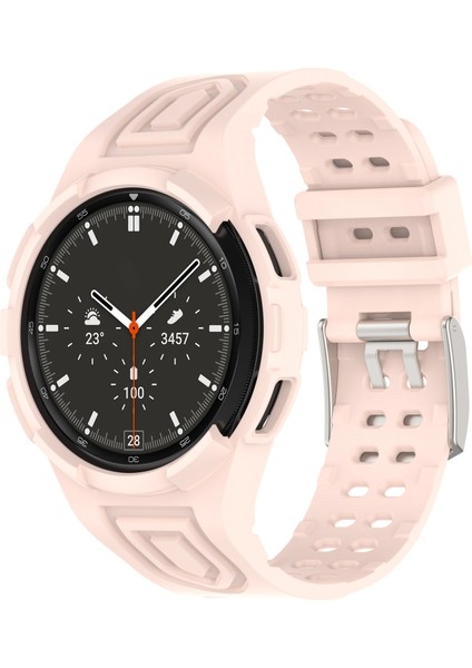 Samsung Galaxy Watch4 Için Tpu Bant Samsung Galaxy Watch4 Classic Için 46MM Pembe (Yurt Dışından)