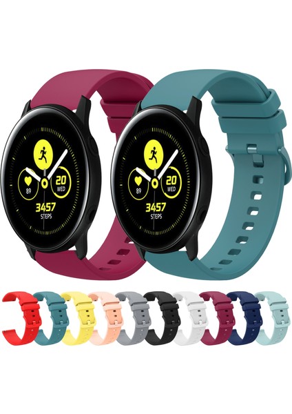 Samsung Galaxy Watch Active 40MM Lacivert Için Silikon Watch Band (Yurt Dışından) fırsatları