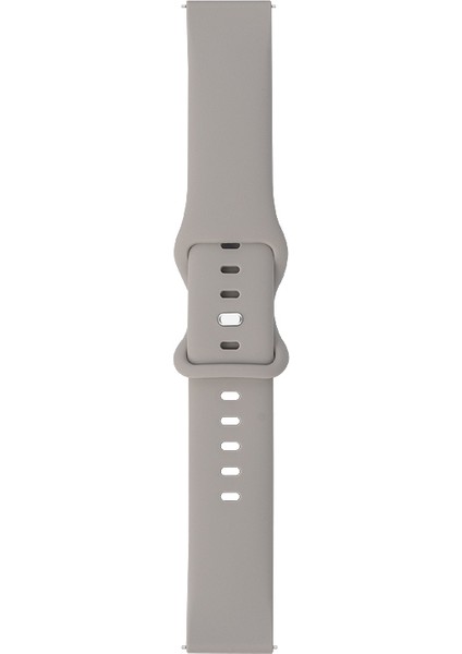 Samsung Galaxy Watch 46MM Silikon Kayış Gri Için (Yurt Dışından)