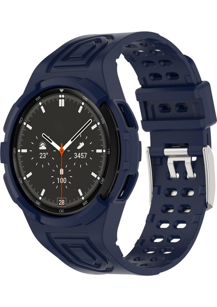 Samsung Galaxy Watch4 Için Tpu Bant Samsung Galaxy Watch4 Classic Için 46MM Koyu Mavi (Yurt Dışından)