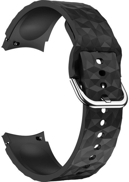 Samsung Galaxy Watch 5 / Watch 5 Pro Siyah Için Silikon Watch Band (Yurt Dışından)