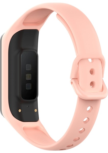 Samsung Galaxy Fit 2 Silikon Kordonlu Saat Pembe (Yurt Dışından)