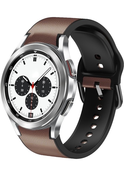 Samsung Galaxy Watch 4 Classic 42MM Koyu Kahverengi Için Silikon Watch Band (Yurt Dışından)