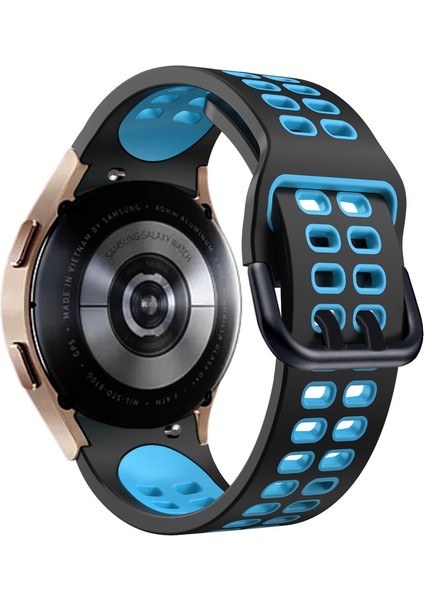 Galaxy Watch Active 2 Siyah+Mavi Için Silikon Watch Band (Yurt Dışından) fiyatları