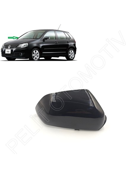Polo Ayna Kapağı Sağ 1Z0857538 (Siyah) (2005-2010)