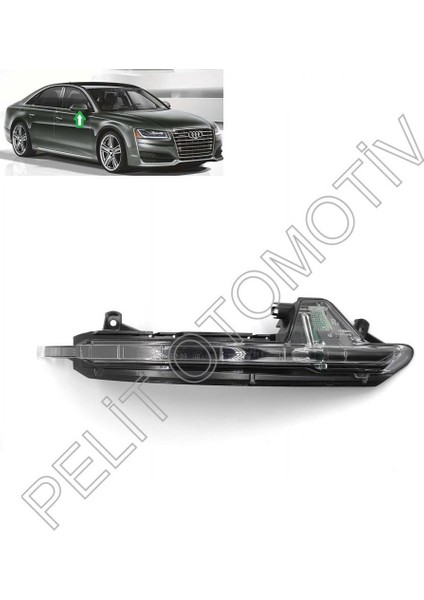 Audi A8 A8Q Sağ Ayna Sinyali 4H0949102A Oem (2014 – 2017)