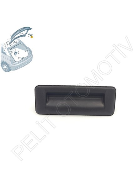 Golf (2007>2009) Bagaj Açma Butonu 5J0827566E