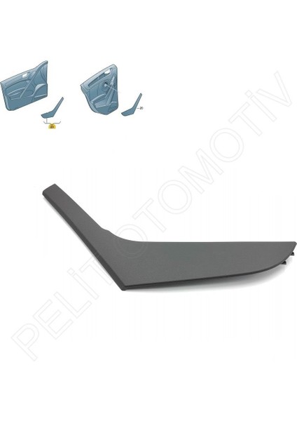 Golf 6 Sağ Kapı Kolu Kaplaması 5K4868040A (2009-2013)