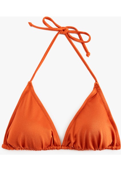Astarlı Ipli Üçgen Bikini Üstü