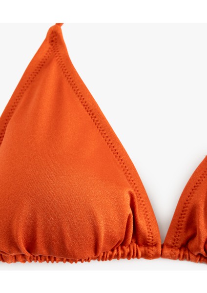 Astarlı Ipli Üçgen Bikini Üstü